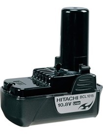 Batteria al litio 10,8 V con attacco tradizionale.