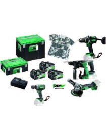 HIKOKI KIT BRUSHLESS n.1 DV18DBL2 DH18DBL G18DBL + OMAGGIO