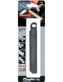 Lama per tagli dritti e rapidi su metalli ferrosi e non ferrosi.