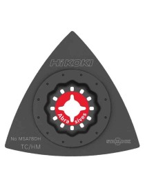 ACCESS. MULTIFUNZIONE HIKOKI ABRASIVI MSA78DH 78x78mm