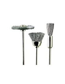 MINIACC. MODELLISMO SPAZZOLA ACCIAIO ASSORTITE