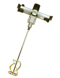 Il MISCELATORE PROFESSIONALE E POTENTE, ideale per: grosse quantità di malte (fino a 80 kg.) e intonaci premiscelati. Sulla bas