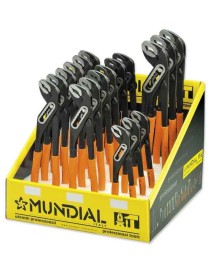 MUNDIAL PINZA POLIGRIP PROFESSIONALE ESPOSITORE pz.18