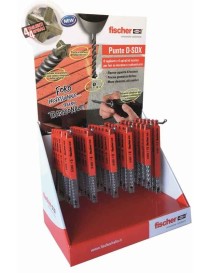 FISCHER PUNTA D-SDX 4 TAGLIENTI ESPOSITORE pz.56