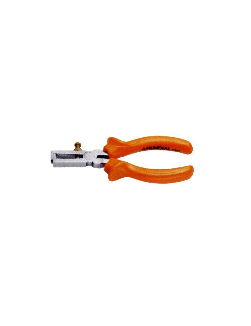 Pinza spelafini in acciaio chrom vanaduim finitura cromata, con impugnatura isolata.