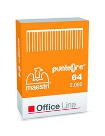 La confezione contiene 5 scatole da 2000 pezzi.