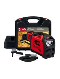 Saldatrice ad inverter, portatile, monofase, ventilata, per la saldatura ad elettrodo MMA in corrente continua DC con innesco a 