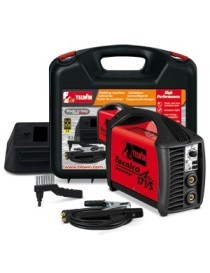 Saldatrice inverter ad elettrodo MMA e TIG in corrente continua (DC) con innesco a striscio. Flessibilità di impiego con i più