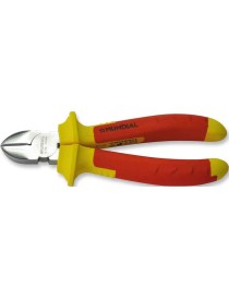 Tronchese in acciaio chrom vanadium finitura cromata, con impugnatura isolata.