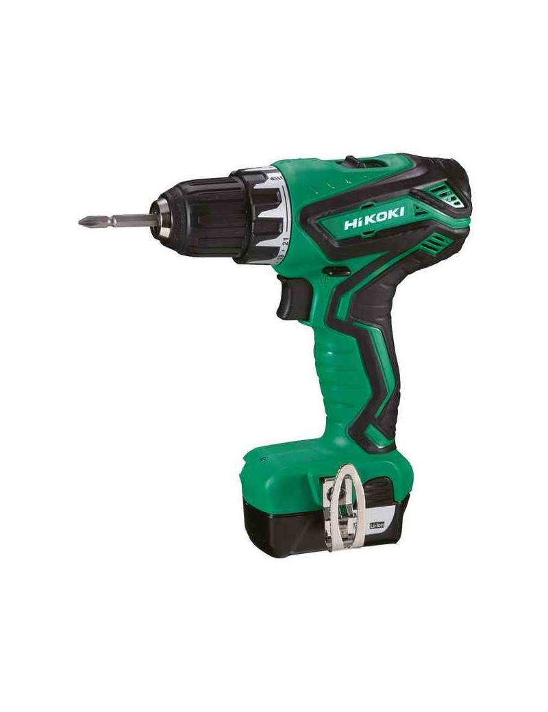 Trapano avvitatore leggerissimo e performante con mandrino autoserrante a ghiera unica, con batteria agli ioni di litio da 10,8V