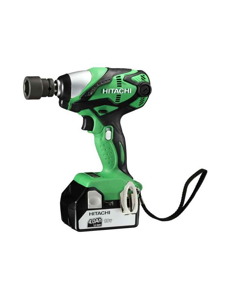 Avvitatore ad impulso da 18V potente e compatto dotato di due batterie al Litio da 5.0Ah con un autonomia di lavoro sempre maggi