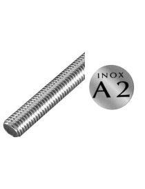 BARRA FILETTATA ACCIAIO INOX A2 DIN975 d.  3MA