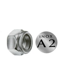 DADO AUTOBLOCCANTE INOX A2 DIN985  d.  3