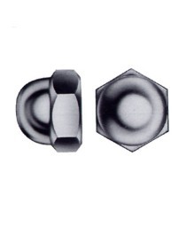 Dadi ciechi in ferro zincato UNI5721