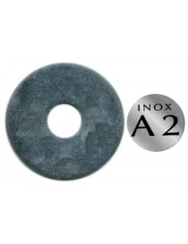 RONDELLA GREMBIULINA INOX A2 d. 10,5x30x2,5