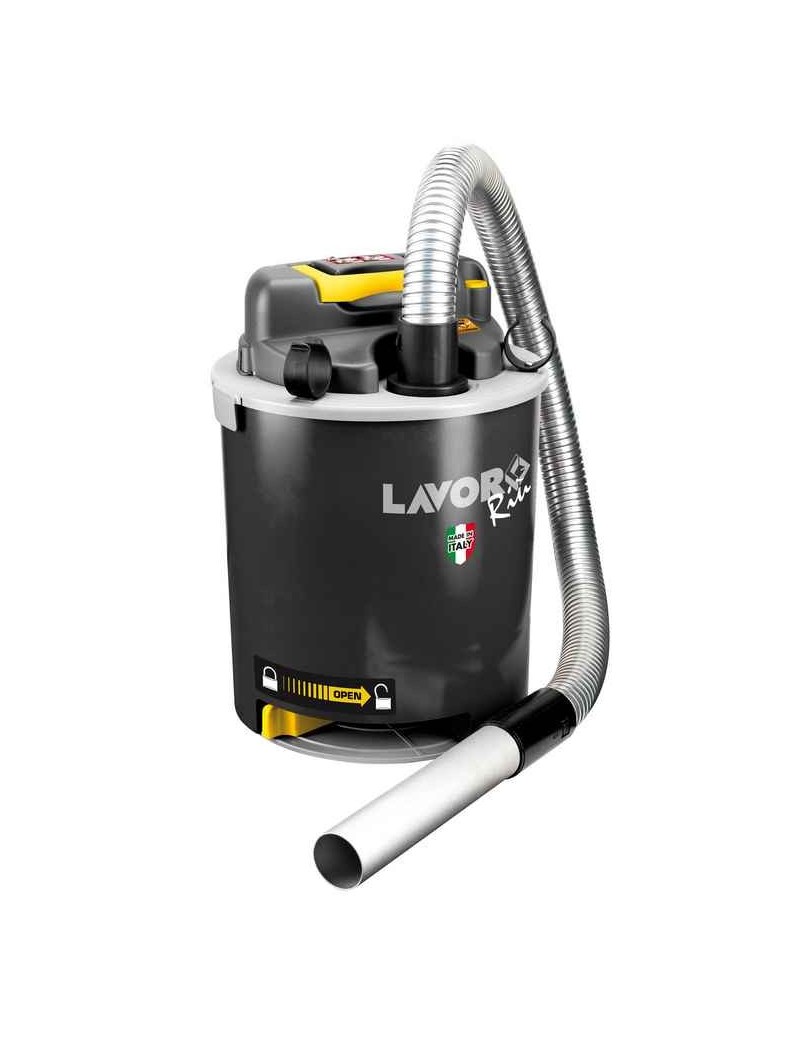 Svuotamento automatico del deposito. Non è necessario rimuovere la testata dell’aspiracenere per eliminare le ceneri raccolte