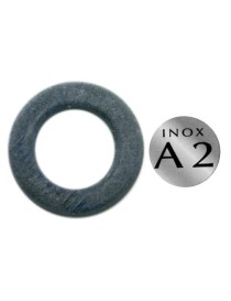 RONDELLA PIANA INOX A2 UNI6592 DIN125 d. 16