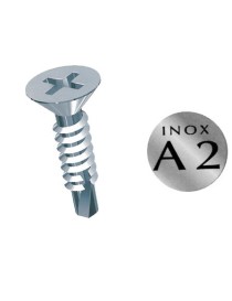 VITE AUTOFORANTE INOX DIN7504P TSP PH 4,2x32