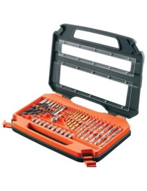 BLACK&DECKER VALIGETTA SET FORARE E AVVITARE pz.35