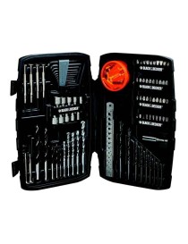 BLACK&DECKER SET pz.150 FORARE ED AVVITARE
