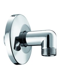 CURVETTA A MURO OTTONE CROMATO 1/2" EXTRA LUSSO