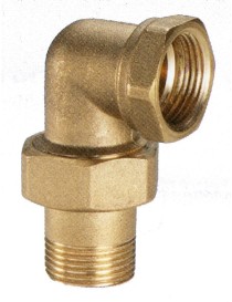 BOCCHETTONE OTTONE CURVO 1"