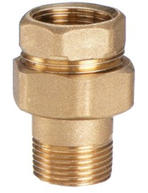 BOCCHETTONE OTTONE DIRITTO 1"1/4