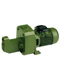 Elettropompa centrifuga autoadescante. Motore ASINCRONO A SERVIZIO CONTINUO - Hp 1,5. Alimentazione 230 Watt. Protezione termo-a