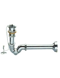 SIFONE BIDET OTTONE CROMATO S/PILETTA 1"1/4