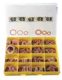 CASSETTA GUARNIZIONI IN FIBRA pz.550