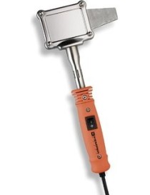 Saldatore elettrico con mazza di rame da 210 g, potenza 180 W, 230 V. Studiato per uso professionale con impieghi gravosi e cont