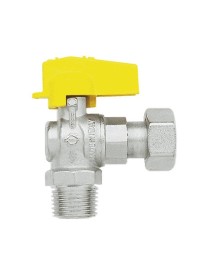 RUBINETTO SFERA GAS C/DADO GIREVOLE 1/2" F