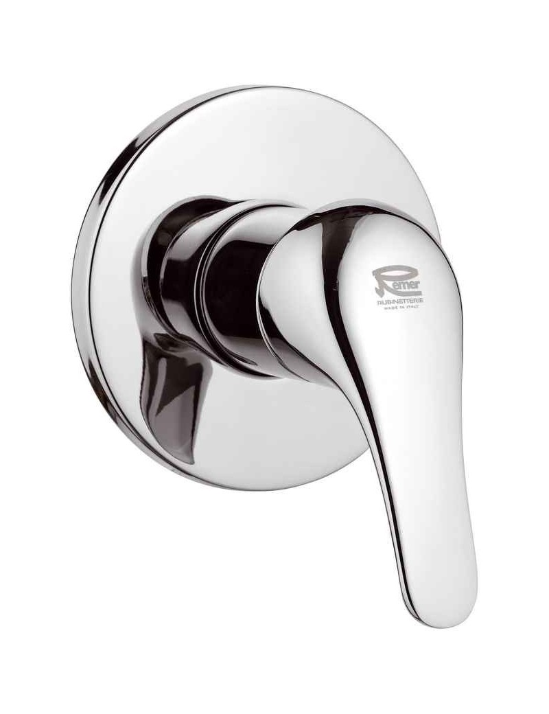 Miscelatore monocomando per doccia, dotato di cartuccia a dischi ceramici  d. mm 40.