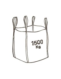 BIG BAG CANTIERI APERTO KG 1500