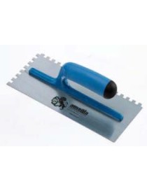 CAZZUOLA STUCCATORE AUSONIA cm 12x28 dente 10x10