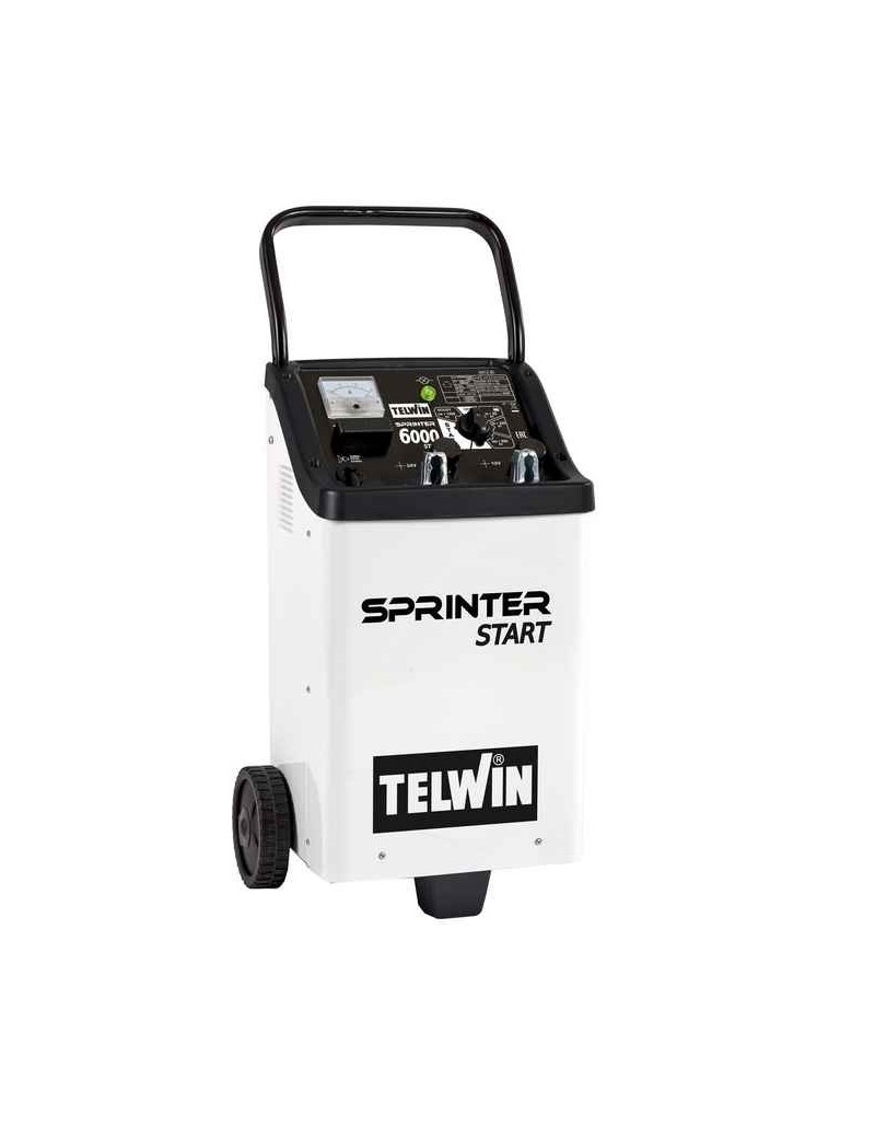 Carica batterie e avviatore per la carica di batterie ad elettrolita libero (WET/START-STOP) con tensione di 12/24V e l'avviamen