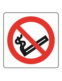 ETICHETTA ADESIVA PLEXIGLASS VIETATO FUMARE