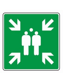 ETICHETTA ADESIVA PLEXIGLASS SECUR PUNTO RACCOLTA