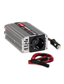 Convertitore inverter 12 VDC - 230 VAC ideale per alimentare in auto o camper, TV LCD o plasma, lampade alogene, rasoi, utensili