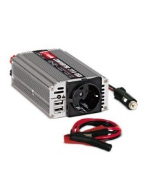 Convertitore inverter 12 VDC - 230 VAC ideale per alimentare in auto o camper, TV LCD o plasma, lampade alogene, rasoi, utensili