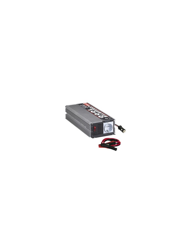 Convertitore ad inverter 12V DC-230V AC ideale per alimentare in auto e camper (in funzione della massima potenza erogabile dal 