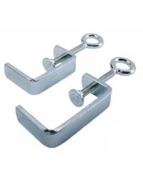 Morsetto professionale multiuso pesante da banco in acciaio zincato, prodotto con materiale di elevato spessore 5 mm., garantisc