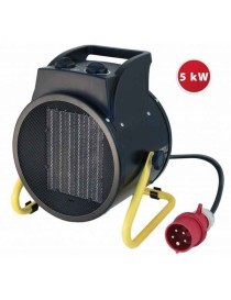 Generatore di aria calda 5000W; tecnologia ceramica: a differenza dei modelli a serpentina i modelli a ceramica fanno caldo subi