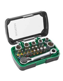 HIKOKI VALIGETTA INSERTI pz. 24 + ADATTATORI