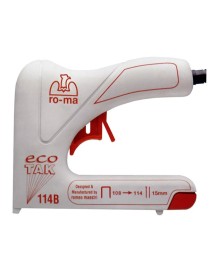 Fissatrice elettrica ideale per assemblaggio di telai e cornici. Lavori di decorazione. Per fissare tappezzeria, ricopertura di 