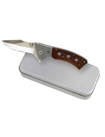 COLTELLO TASCA IN SCATOLA LAMA INOX cm 18