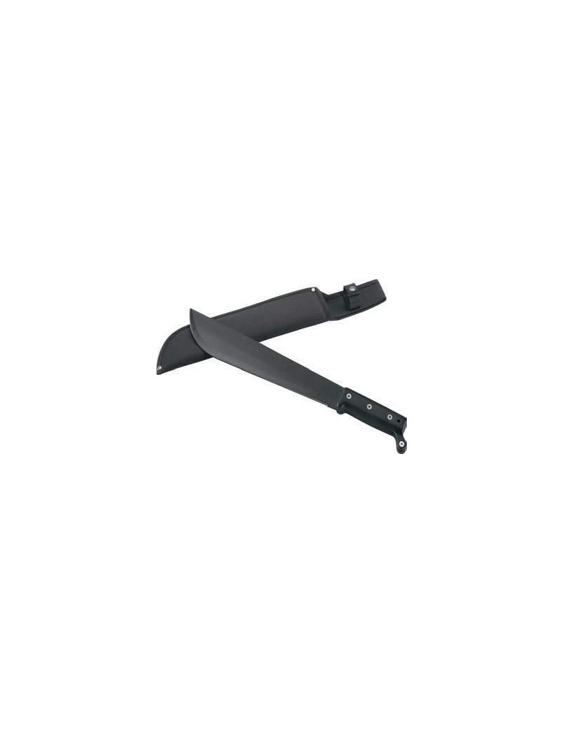 Machete da giardino con manico in plastica e lama in acciaio inox teflonata della lunghezza di 32 cm completo di fodero protetti